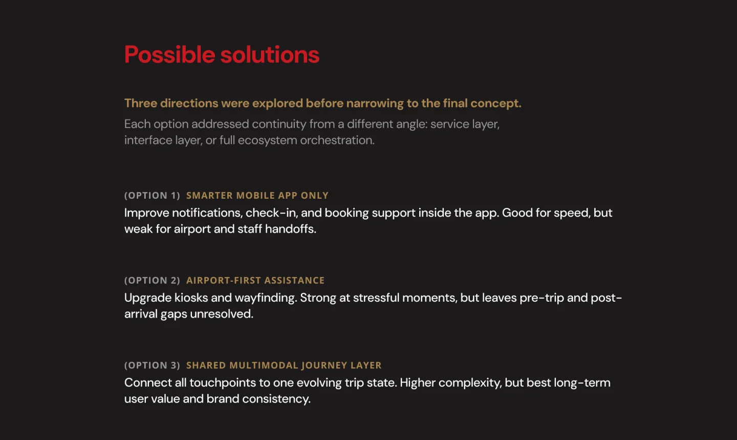 Air India Multimodal Experience — slide 3
