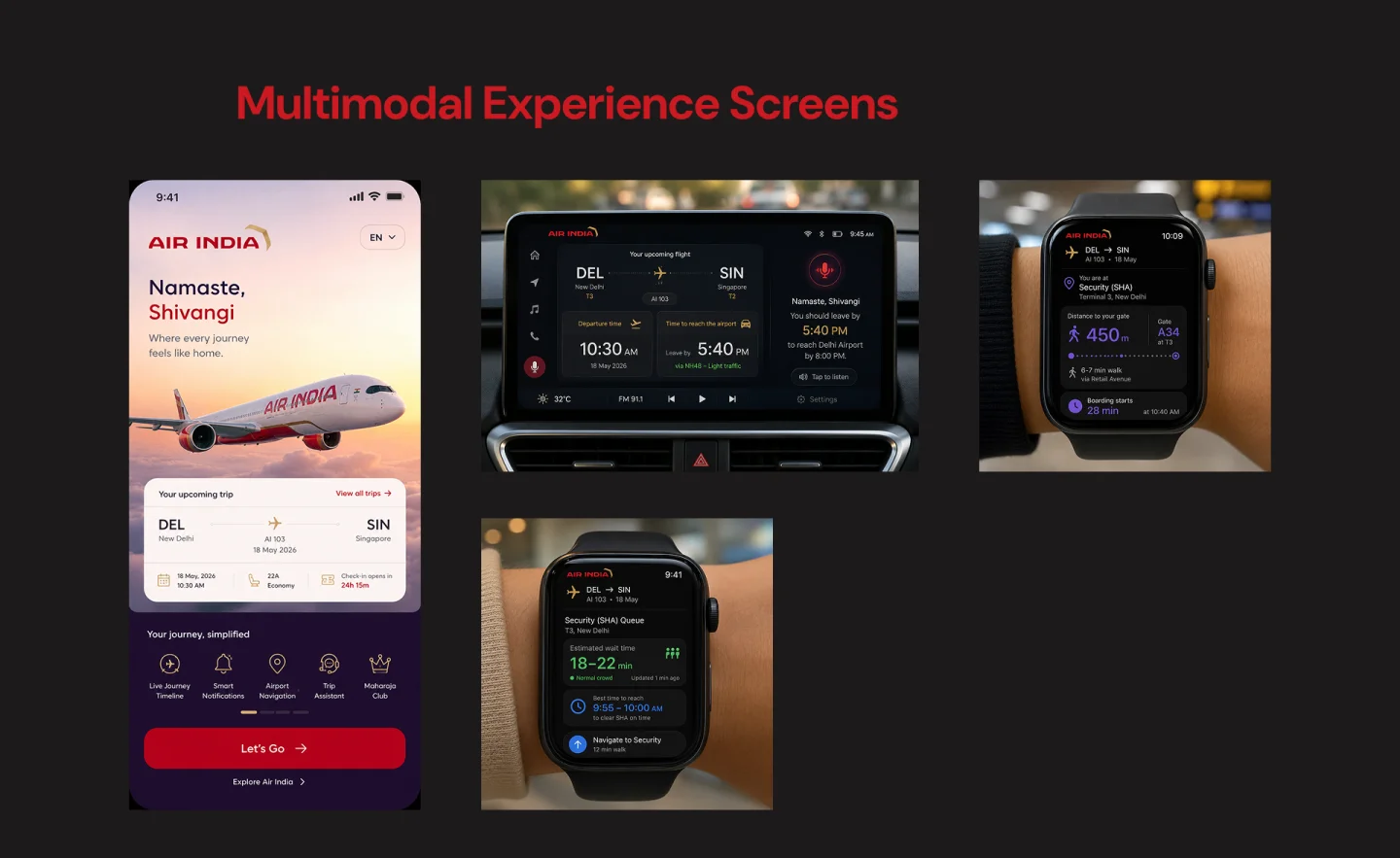 Air India Multimodal Experience — slide 15
