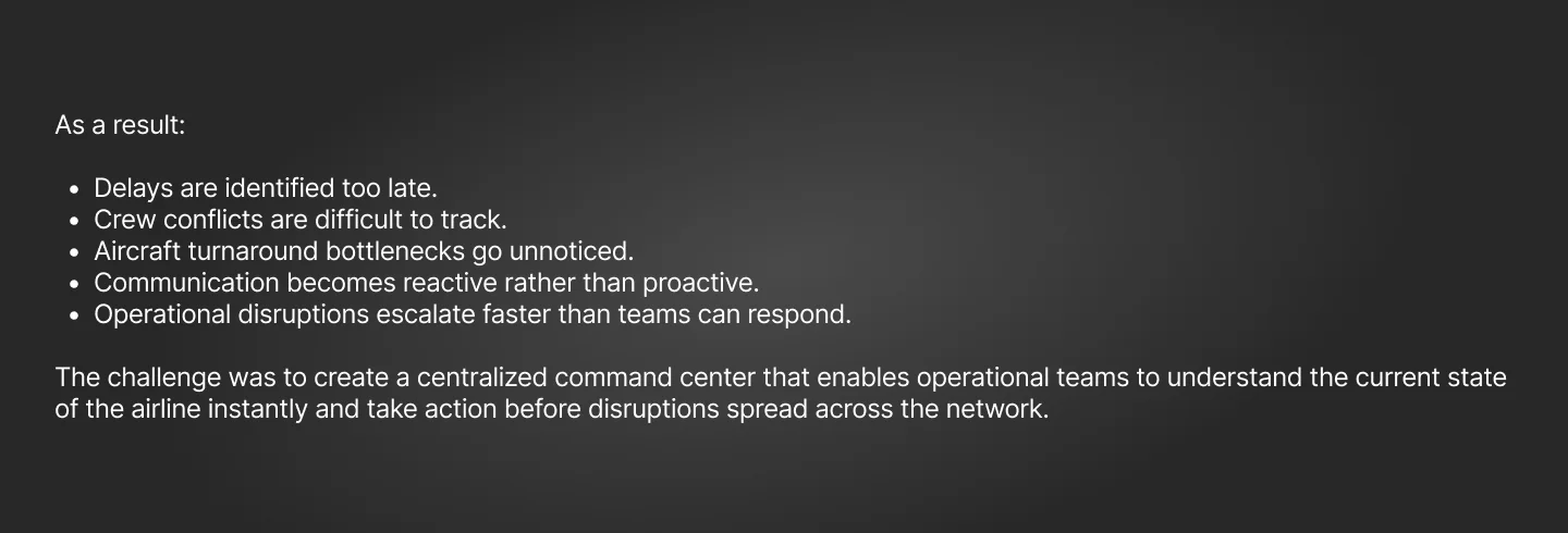 Airline OCC Command Center — slide 5