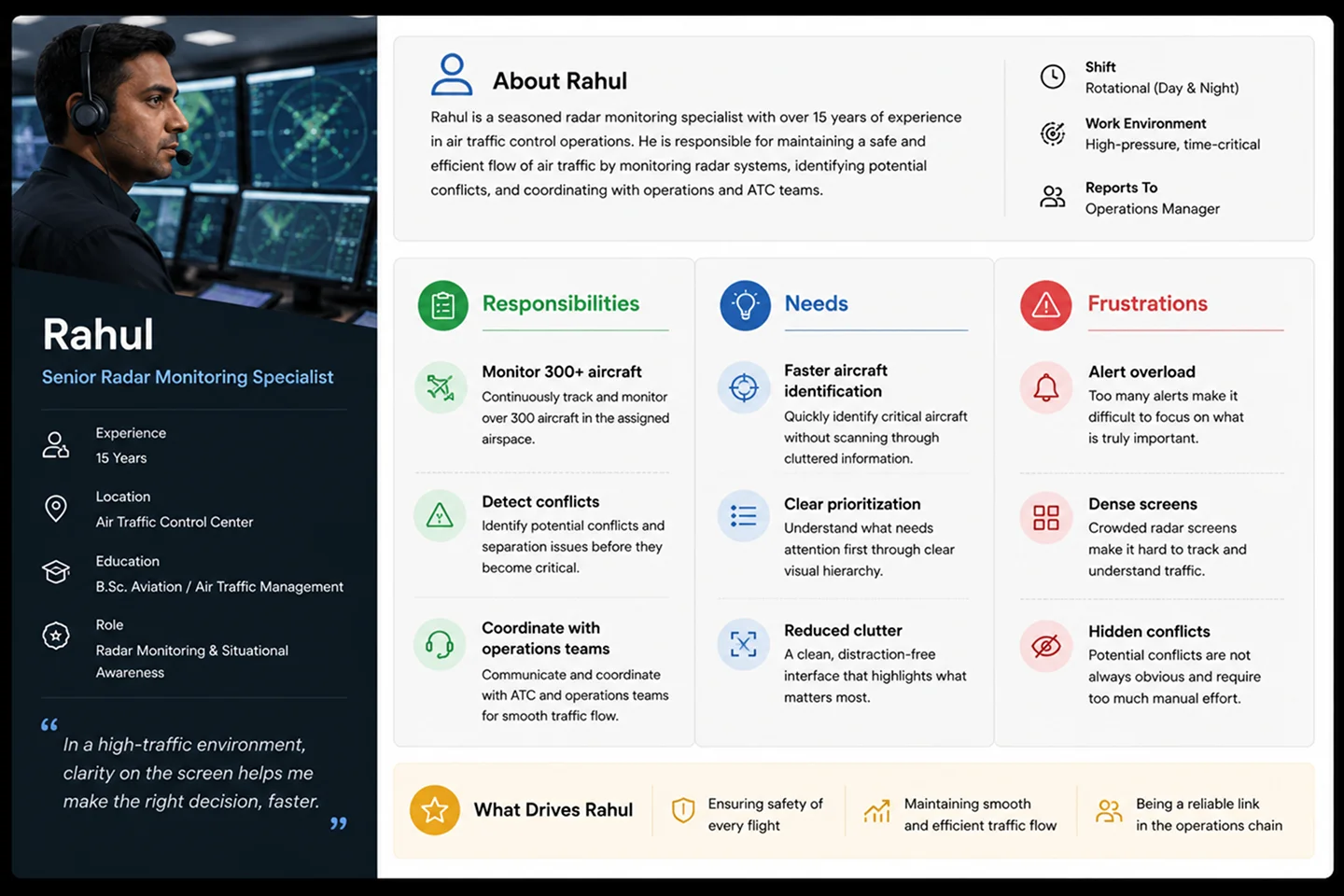 Air Traffic / Radar Monitoring Interface — slide 15