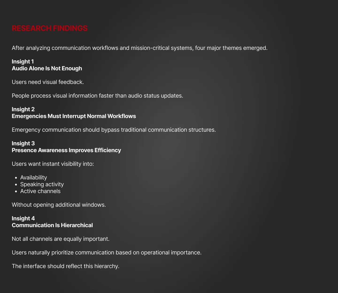 Aviation VoIP Communication Console — slide 7