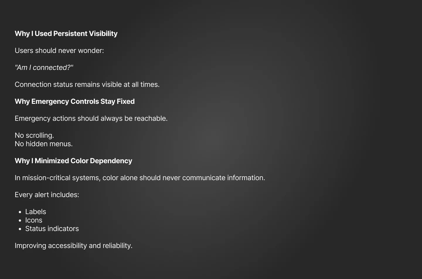 Aviation VoIP Communication Console — slide 18