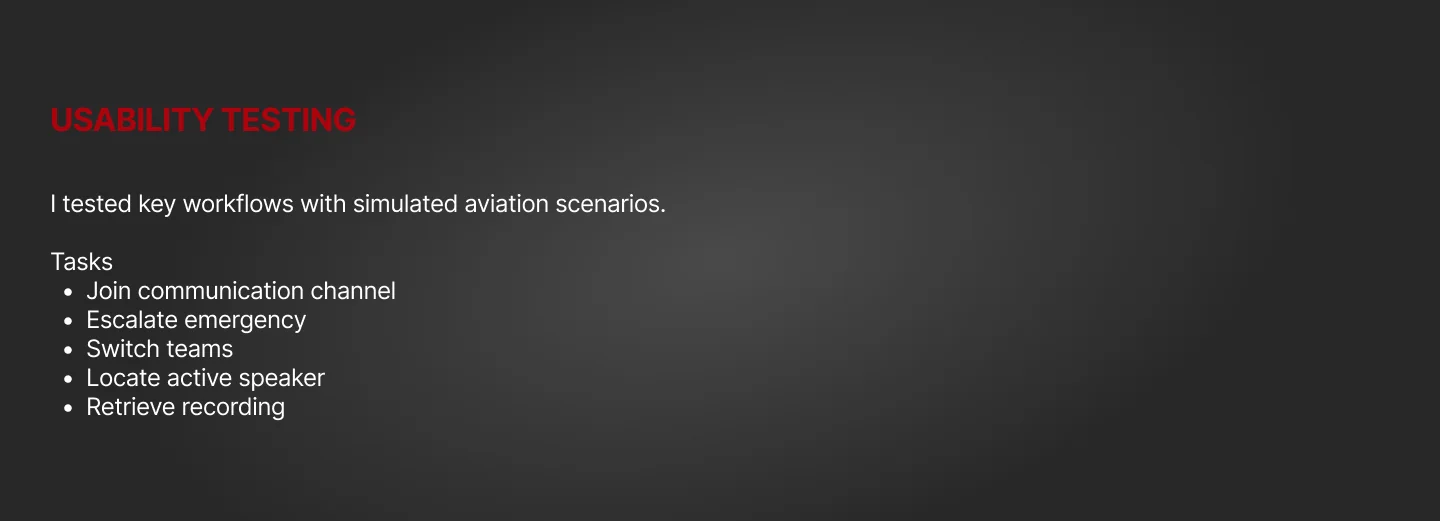 Aviation VoIP Communication Console — slide 19