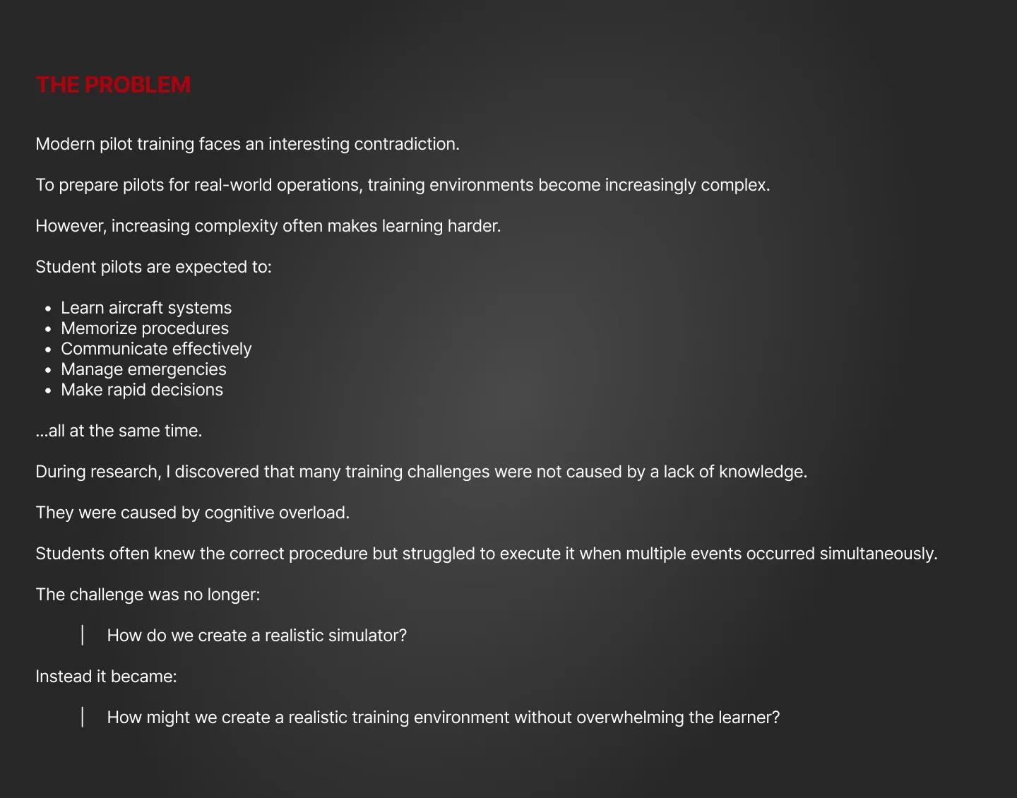VR Pilot Training Ecosystem — slide 4