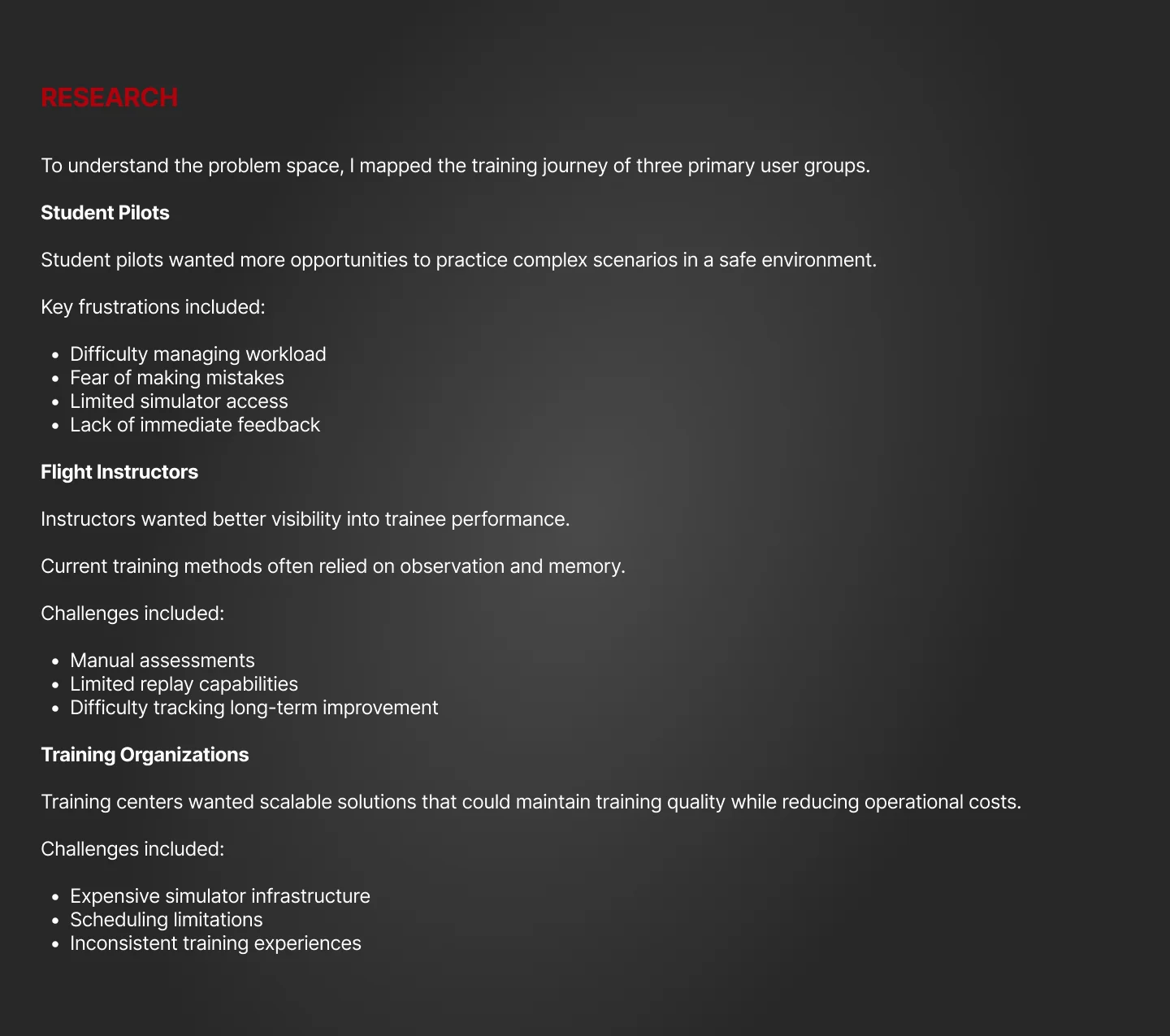 VR Pilot Training Ecosystem — slide 6