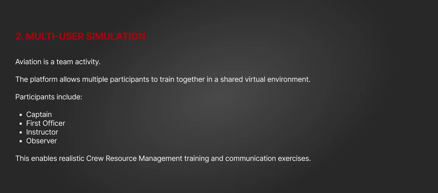 VR Pilot Training Ecosystem — slide 16