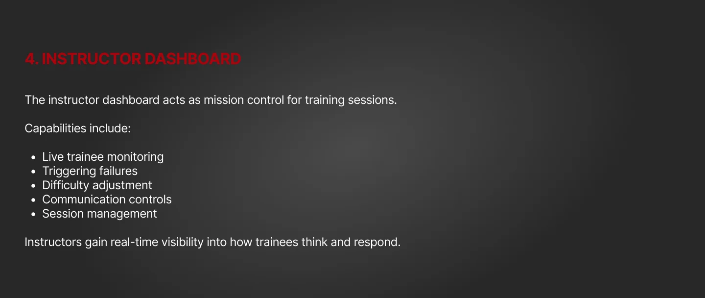 VR Pilot Training Ecosystem — slide 18