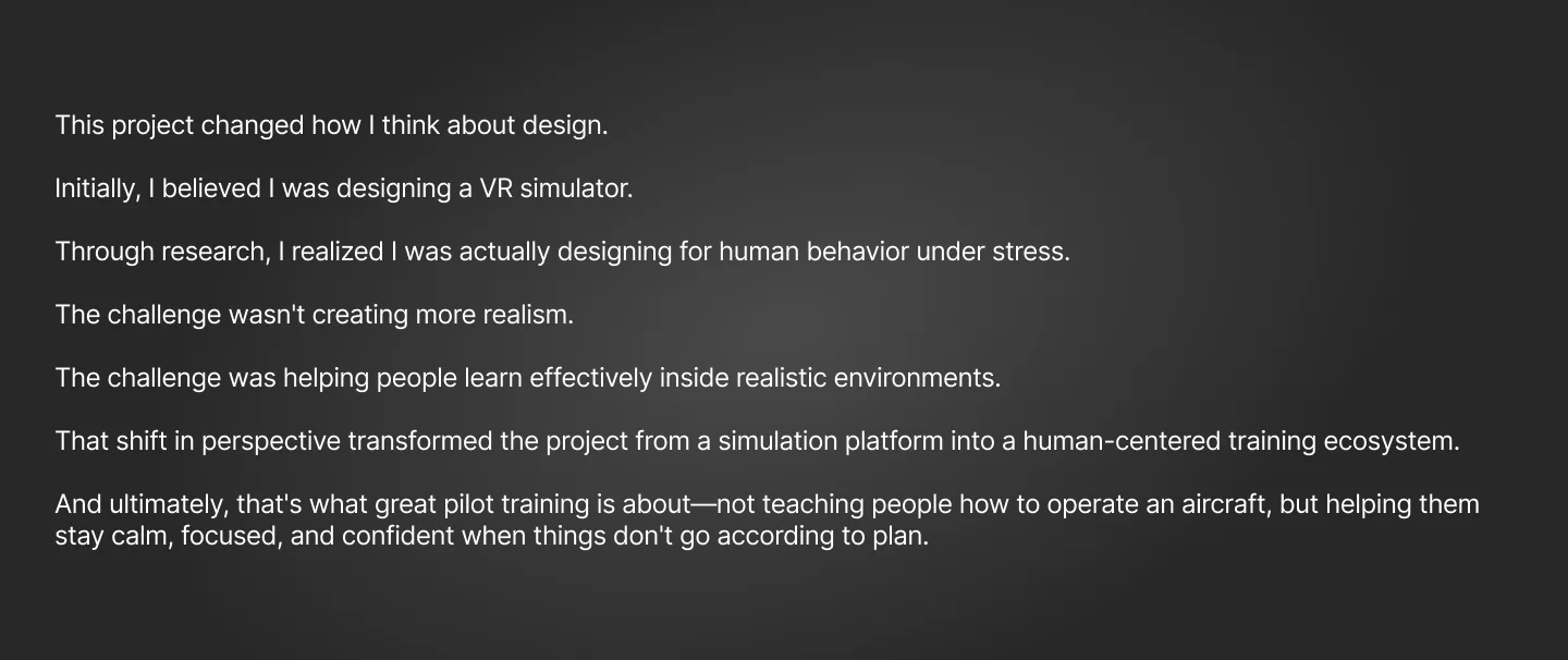 VR Pilot Training Ecosystem — slide 24